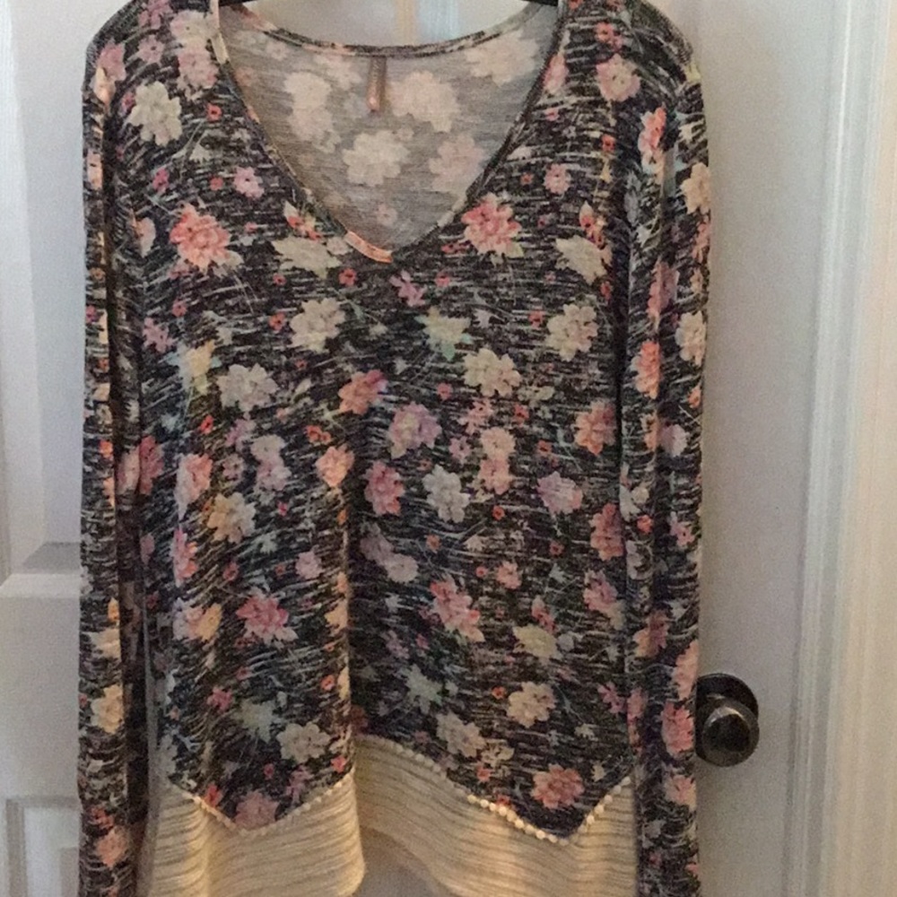 NWOT Floral Shirt
